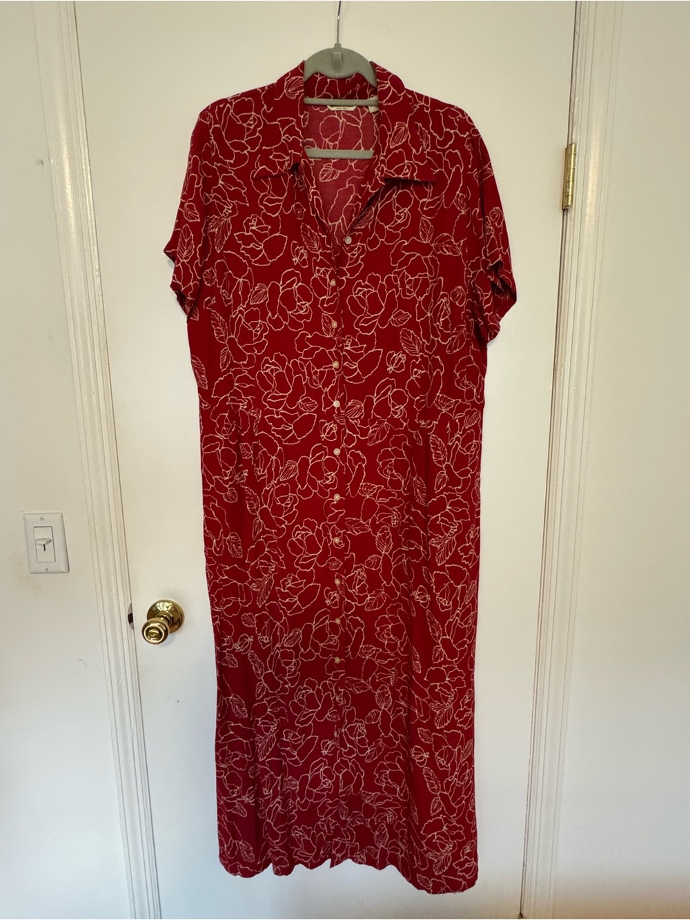 Vintage 90s/Y2K Eddie Bauer Floral Dress - Plus Size